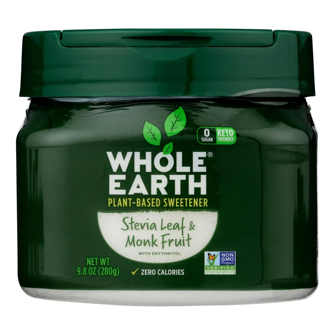 Whole Earth Sweetener Co - Sweetener Monkfrt Stevia - Case Of 8 - 9.8 Oz - Maras Green